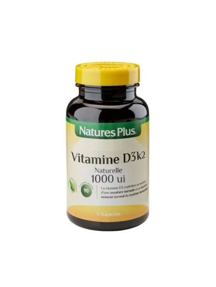 Vitamina D3 1000 + K2 1000 Nature's Plus