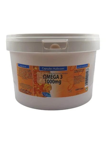 Omega 3 1000 mg Euro Santé Diffusion 1000 CAPSULES