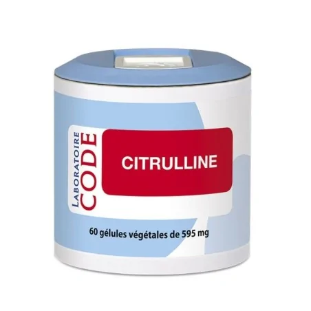 Citrulline Acide aminé 60 gél - Confort musculaire Labo Code