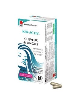 Ker'activ 60gél - Cheveux & Ongles Vecteur Santé