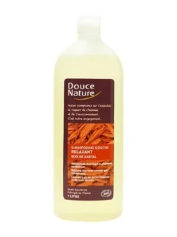 Shampooing douche bio Relaxant bois de santal - Douce Nature