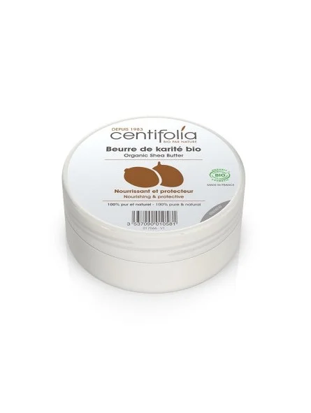 Beurre de karité bio 150ml - Soins bio Centifolia 