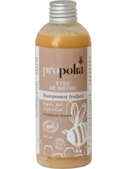 Shampooing traitant propolis, miel, argile, cade - Soins capillaires Propolia Apimab