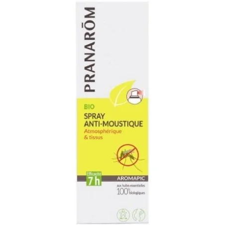 Spray anti-moustique Habitat et tissus - Aromapic Pranarom