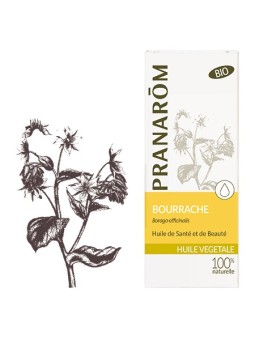 Bourrache bio Huile végétale 50ml - Aromathérapie Pranarom