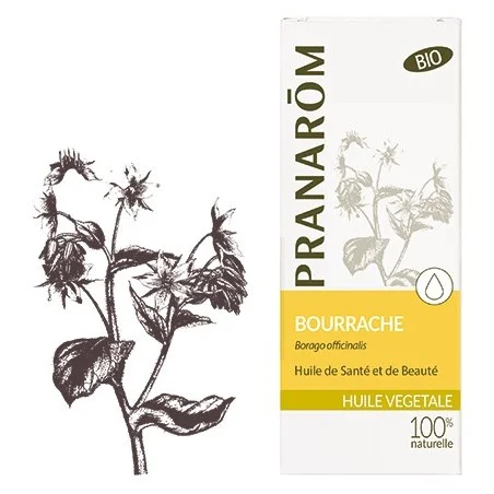 Aceite vegetal de borraja ecológico Pranarom