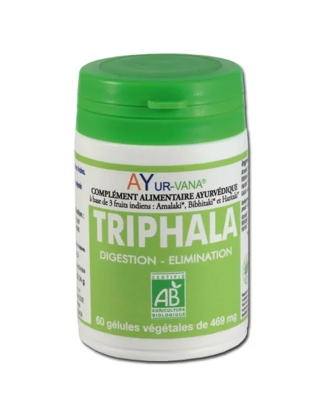Triphala bio - Digestion Elimination Ayurvana