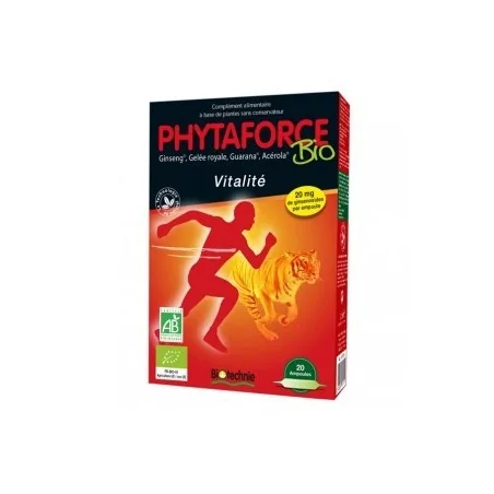 Phytaforce bio ampoules - Vitalité Biotechnie