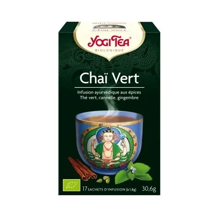 Chaï vert bio Infusion ayurvédique Yogi tea