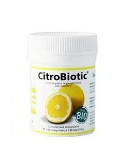 Comprimés d'Extrait de pépins de pamplemousse bio Citrobiotic
