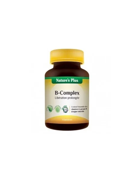 Complejo B sobreactivado Liberación prolongada 60cps - Vitaminas Nature's Plus