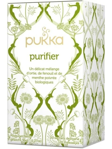 Purify infusión de hierbas ayurvédica orgánica 20 bolsitas - Pukka