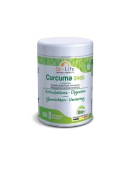 Curcuma 2400 bio + Piperine - Digestion & Articulation Be-Life