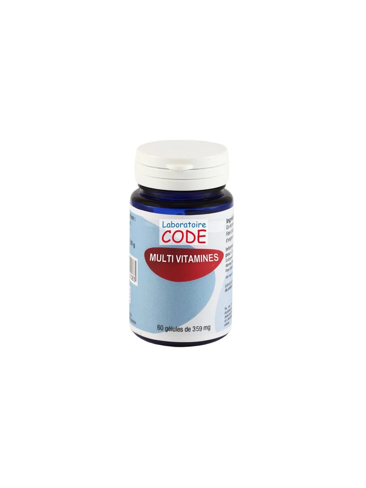 Multi vitamines 60 gél - Laboratoire CODE