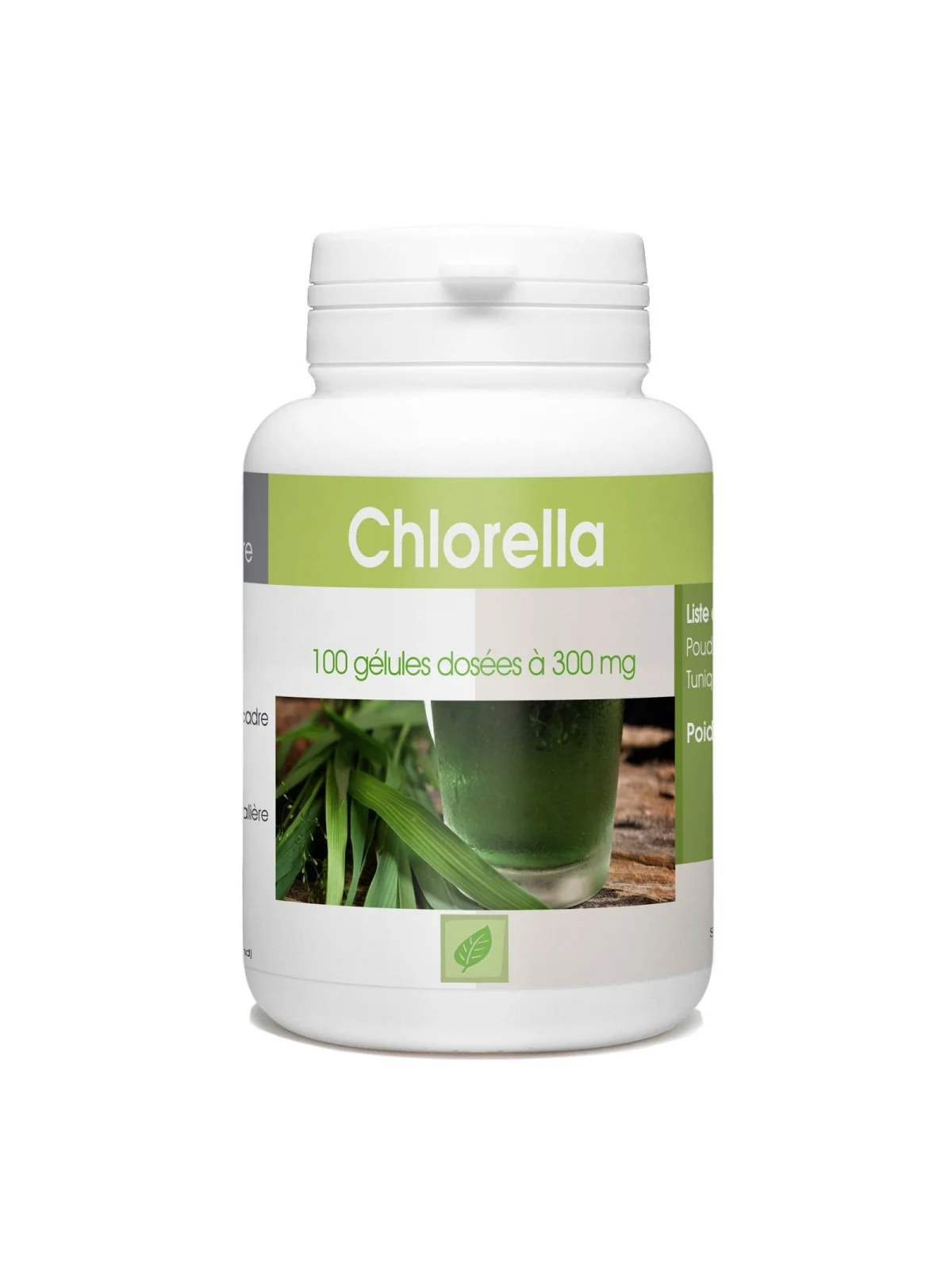 Chlorella 300mg - Desintoxicación 