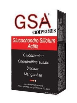 GSA Glucochondro Silicium 30 cps- Aquasilice Abiocom