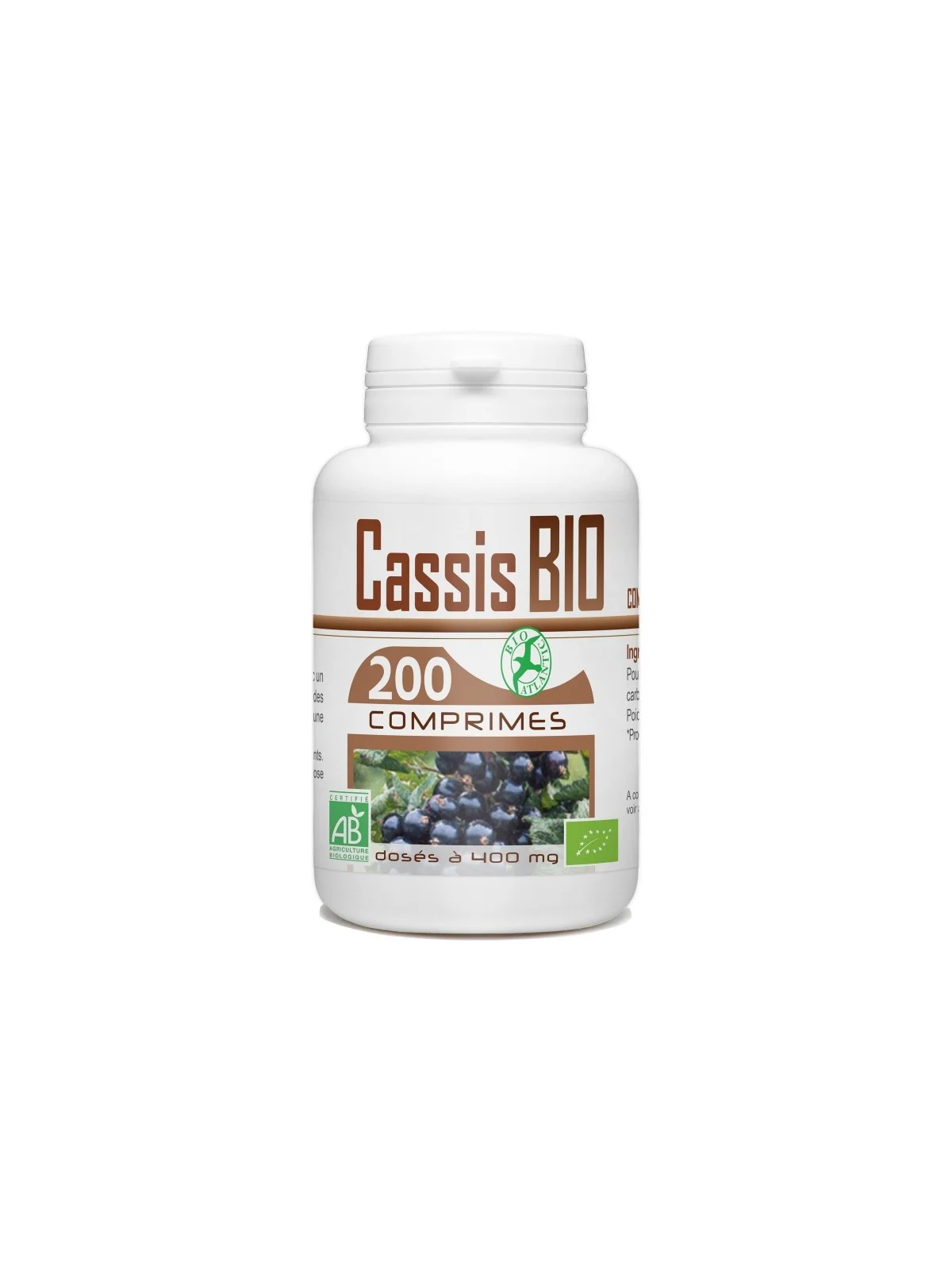 Cassis bio 200cps - Peau Cheveux Ongles GPH diffusion