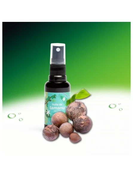 Aceite de Tamanu orgánico 100% puro 30ml TAHITI NATUREL