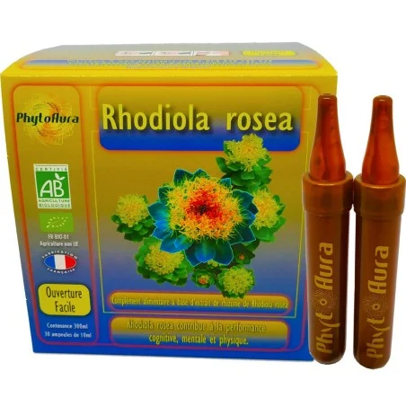 RHODIOLA ROSEA BIO ampoules - LIFE RISING