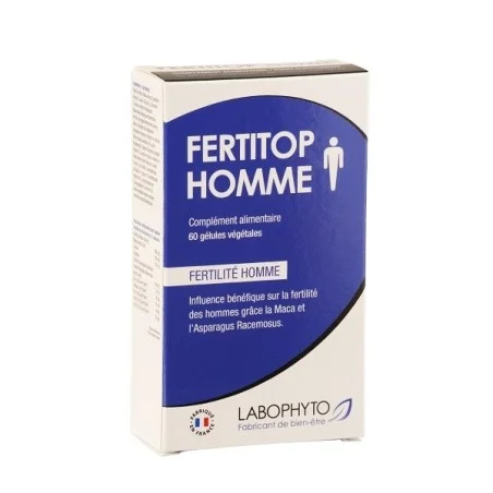Fertitop Homme amélioration de la fertilité 60 gel Labophyto