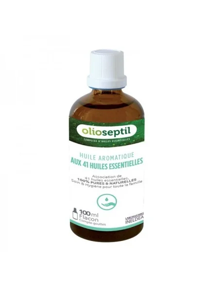 Huile aromatique Bio aux 41 huiles essentielles 100ml Olioseptil