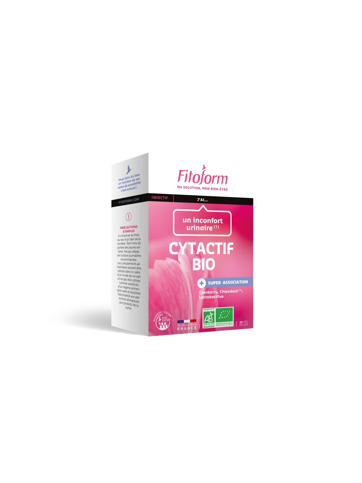 Cytactive Bio 30 cápsulas - Confort urinario Fitoform