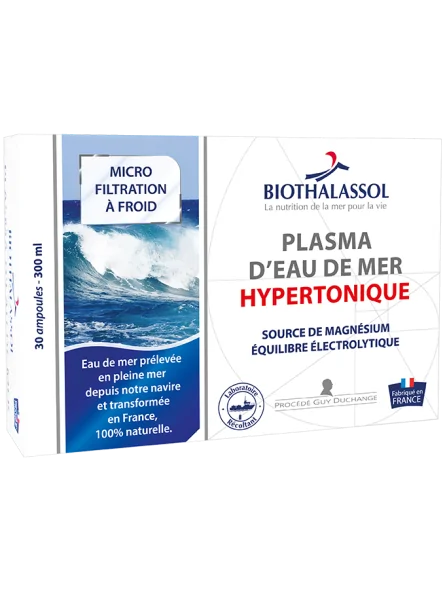 Plasma hypertonique Biothalassol